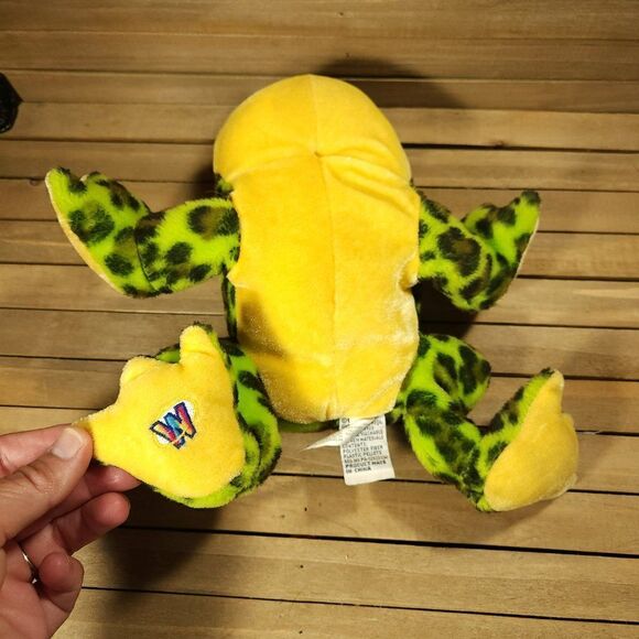 Ganz Webkinz Bullfrog Plush Stuffed Green Frog Animal HM114 No Code Toy - Picture 5 of 5